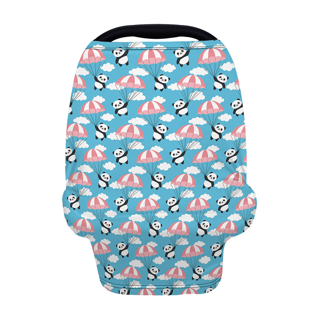 Cute Panda And Parachute Pattern Print Baby Seat Cover