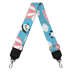 Cute Panda And Parachute Pattern Print Bag Strap