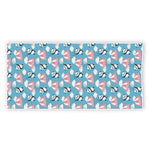 Cute Panda And Parachute Pattern Print Beach Towel
