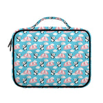 Cute Panda And Parachute Pattern Print Briefcase Bible Bag