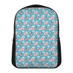 Cute Panda And Parachute Pattern Print Casual Backpack