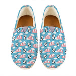Cute Panda And Parachute Pattern Print Casual Shoes