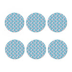 Cute Panda And Parachute Pattern Print Coaster Set