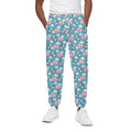 Cute Panda And Parachute Pattern Print Cotton Sweatpants