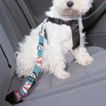 Cute Panda And Parachute Pattern Print Dog Seat Belt