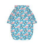 Cute Panda And Parachute Pattern Print Dog Zip Up Hoodie