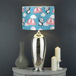 Cute Panda And Parachute Pattern Print Drum Lamp Shade
