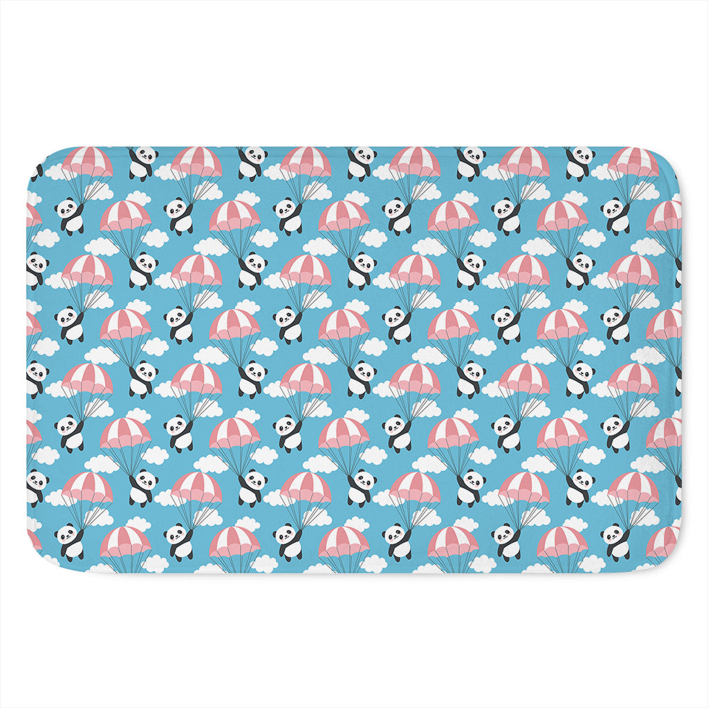 Cute Panda And Parachute Pattern Print Indoor Door Mat