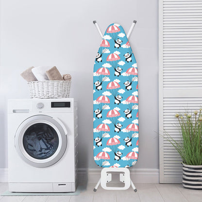 Cute Panda And Parachute Pattern Print Ironing Board Cover