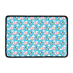 Cute Panda And Parachute Pattern Print Kitchen Mat