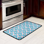 Cute Panda And Parachute Pattern Print Kitchen Mat