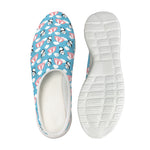 Cute Panda And Parachute Pattern Print Mesh Casual Shoes