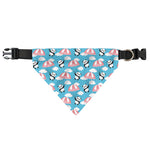 Cute Panda And Parachute Pattern Print Over The Collar Dog Bandana