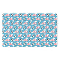 Cute Panda And Parachute Pattern Print Polyester Doormat