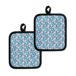Cute Panda And Parachute Pattern Print Pot Holders
