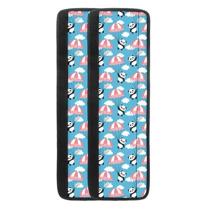 Cute Panda And Parachute Pattern Print Refrigerator Handle Covers