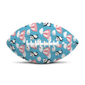 Cute Panda And Parachute Pattern Print Rugby Ball