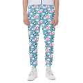 Cute Panda And Parachute Pattern Print Joggers