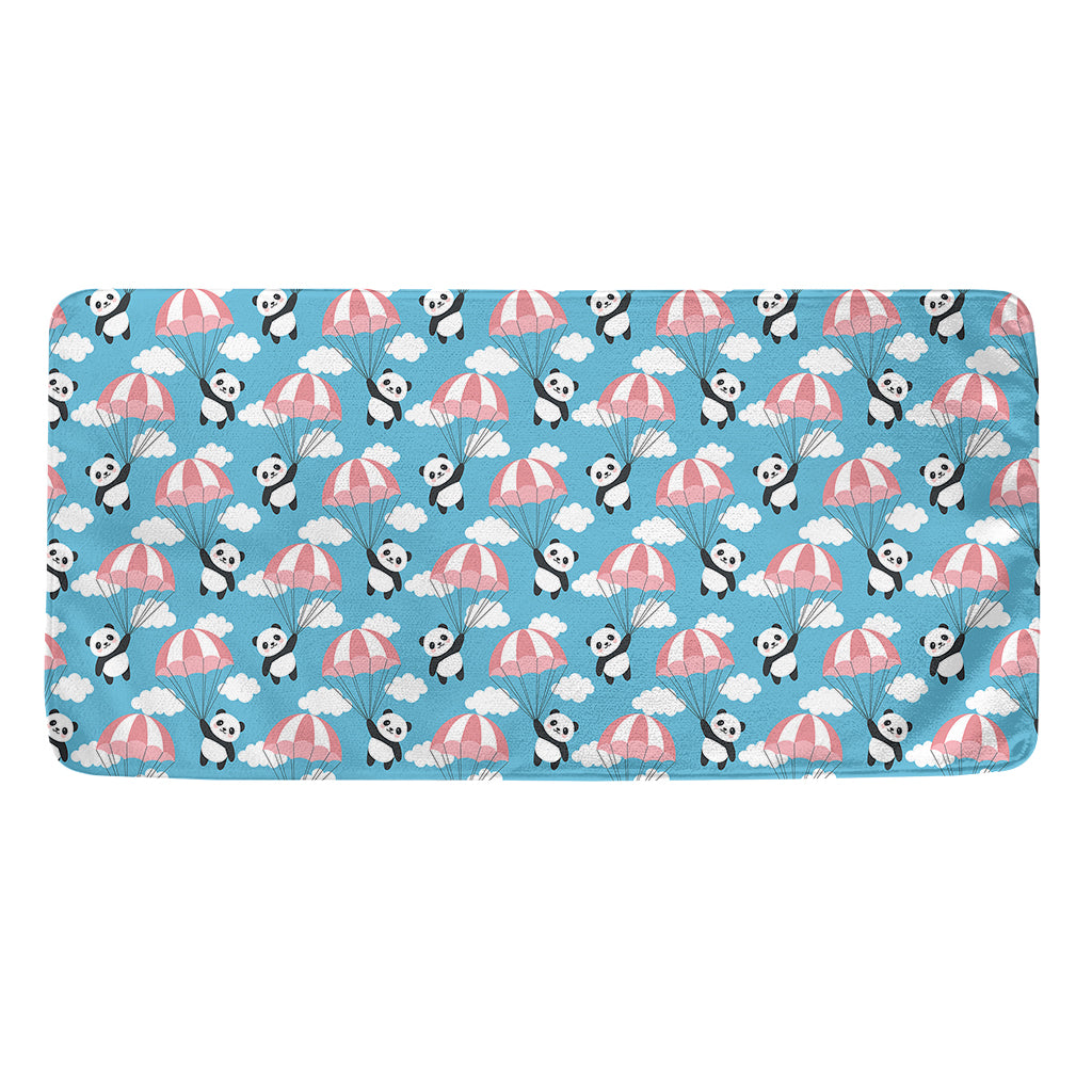 Cute Panda And Parachute Pattern Print Towel