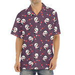 Cute Panda Cupid Valentine Pattern Print Aloha Shirt