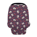 Cute Panda Cupid Valentine Pattern Print Baby Seat Cover