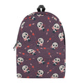Cute Panda Cupid Valentine Pattern Print School Backpack