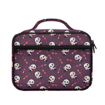 Cute Panda Cupid Valentine Pattern Print Briefcase Bible Bag