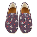 Cute Panda Cupid Valentine Pattern Print Casual Shoes