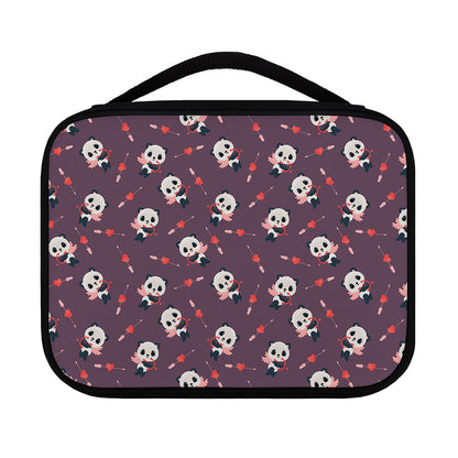 Cute Panda Cupid Valentine Pattern Print Classic Bible Case