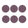 Cute Panda Cupid Valentine Pattern Print Coaster Set