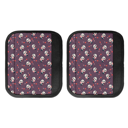 Cute Panda Cupid Valentine Pattern Print Handle Covers