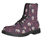 Cute Panda Cupid Valentine Pattern Print Backpack