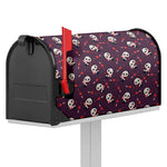 Cute Panda Cupid Valentine Pattern Print Mailbox Cover