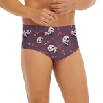 Cute Panda Cupid Valentine Pattern Print Men's Briefs