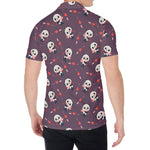 Cute Panda Cupid Valentine Pattern Print Men's Shirt