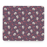 Cute Panda Cupid Valentine Pattern Print Mouse Pad