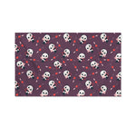 Cute Panda Cupid Valentine Pattern Print Polyester Flag
