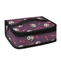 Cute Panda Cupid Valentine Pattern Print Small Lunch Bag