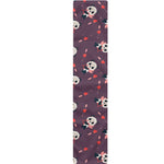 Cute Panda Cupid Valentine Pattern Print Table Runner