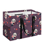 Cute Panda Cupid Valentine Pattern Print Utility Tote Bag