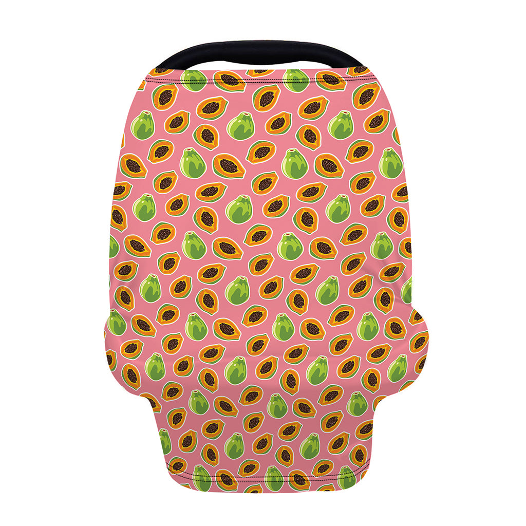Cute Papaya Pattern Print Baby Seat Cover