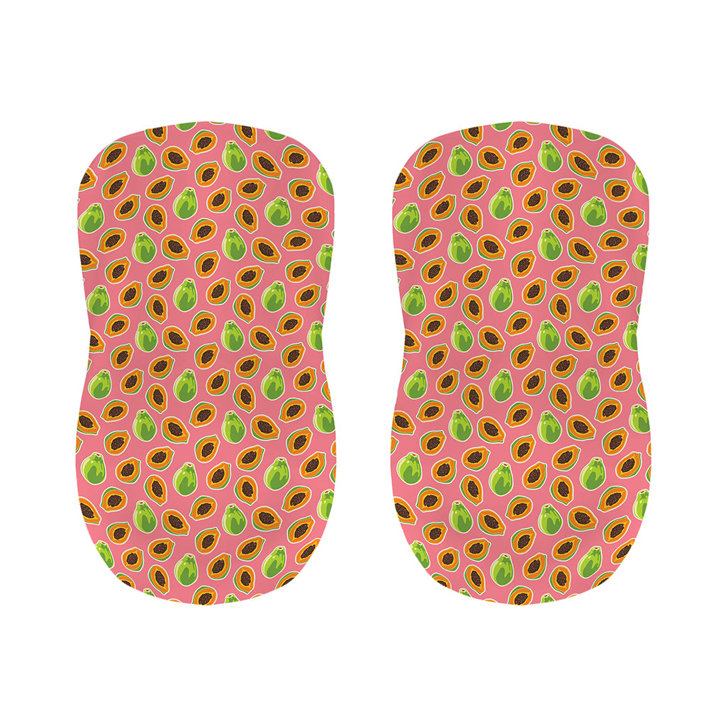 Cute Papaya Pattern Print Bar Stool Covers