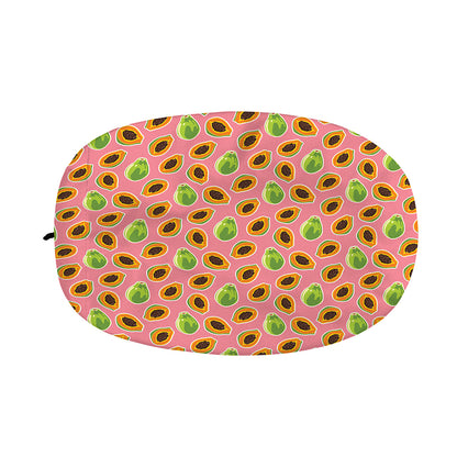 Cute Papaya Pattern Print Car Side Mirror Covers