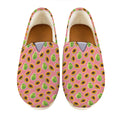 Cute Papaya Pattern Print Casual Shoes