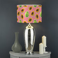 Cute Papaya Pattern Print Drum Lamp Shade