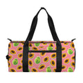 Cute Papaya Pattern Print Gym Bag