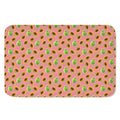 Cute Papaya Pattern Print Indoor Door Mat