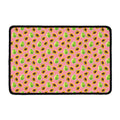 Cute Papaya Pattern Print Kitchen Mat