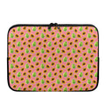 Cute Papaya Pattern Print Laptop Sleeve