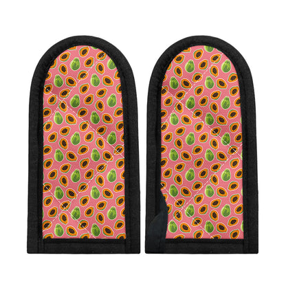 Cute Papaya Pattern Print Skillet Handle Cover